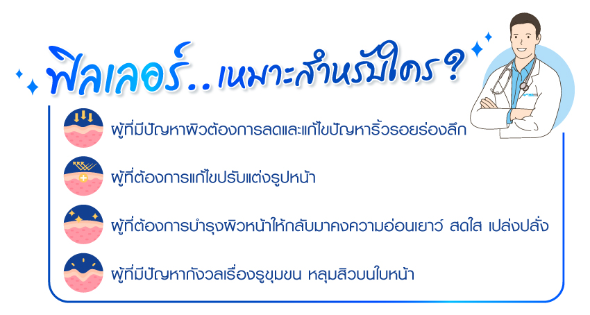 RC-Filler ฟิลเลอร์ เหมาะกับใคร