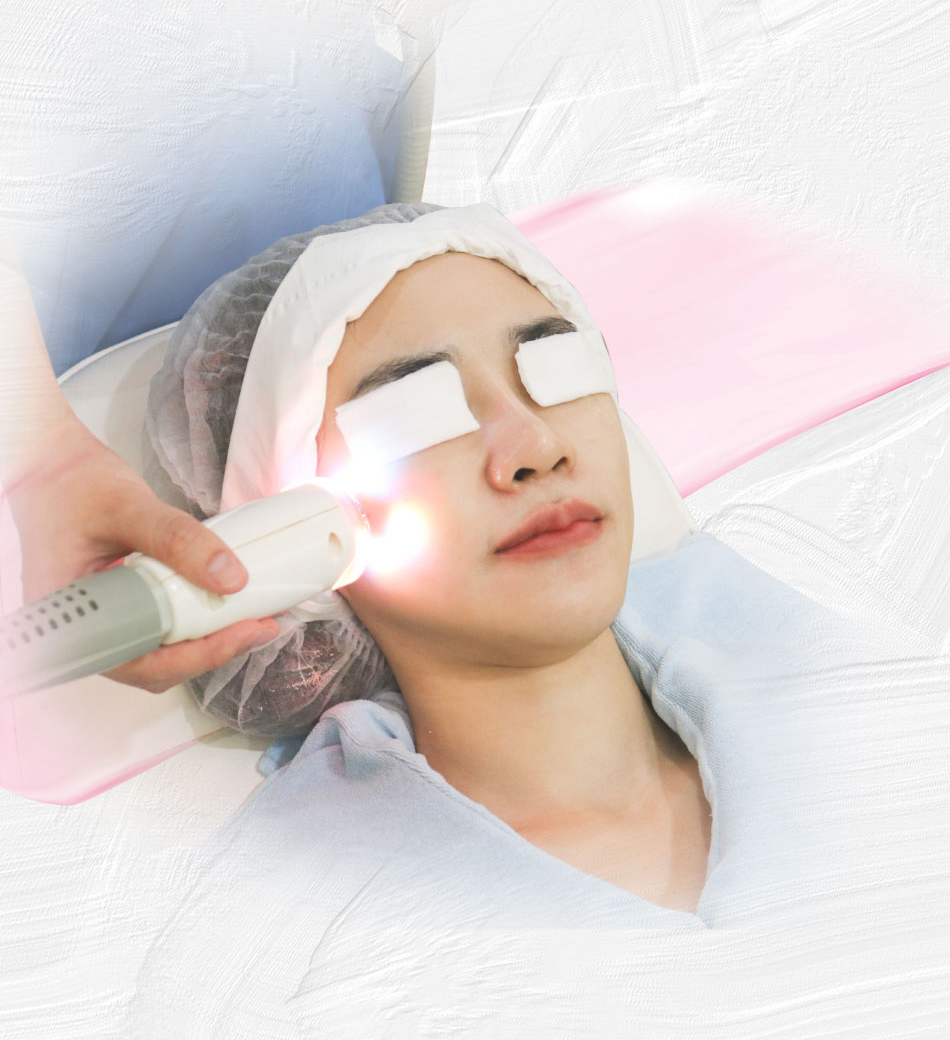 cooled white  treatment